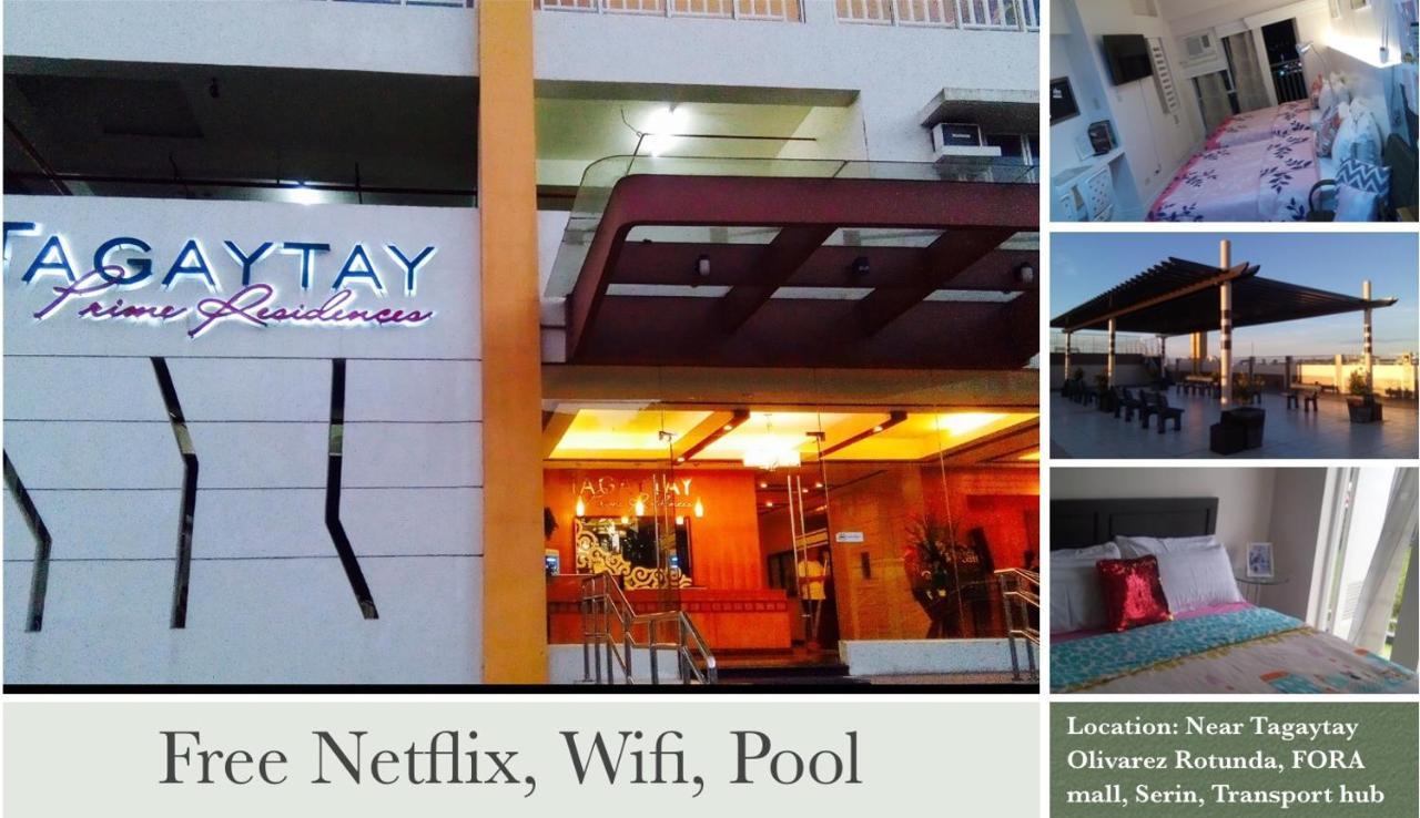 Mary'S Crib Cityland Prime Tagaytay With Free Wifi & Swimming Tagaytay City Ngoại thất bức ảnh